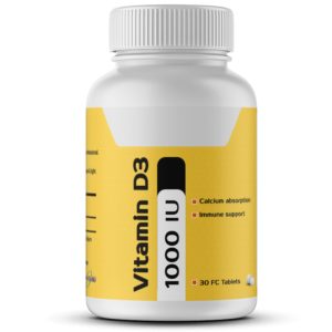 Vitamin D3 - 1000 IU